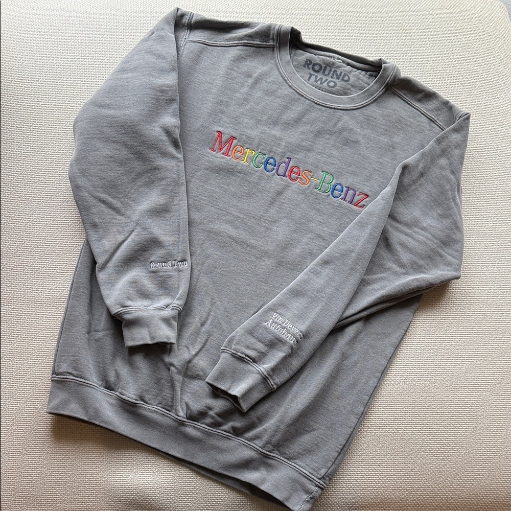 Round Two x Mercedes-Benz Crewneck - Sz S